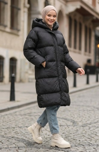 Manteau Noir 7031-02