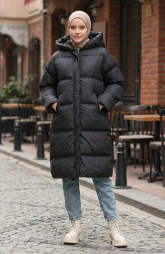 Manteau Noir 7031-02