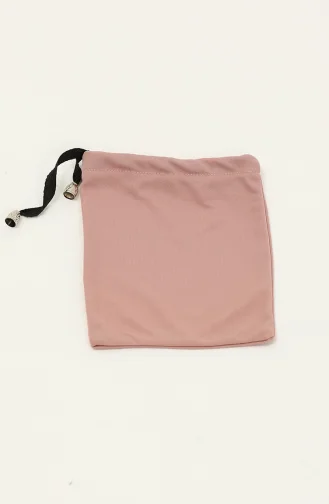 Robe De Prière Grande Taille Avec Sac 1975-10 Rose Poudré 1975-10
