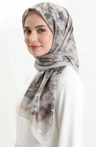 Patterned Amber Scarf 70325-10 Beige Mink 70325-10