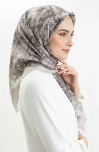 Patterned Amber Scarf 70325-10 Beige Mink 70325-10