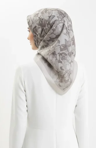 Patterned Amber Scarf 70325-10 Beige Mink 70325-10