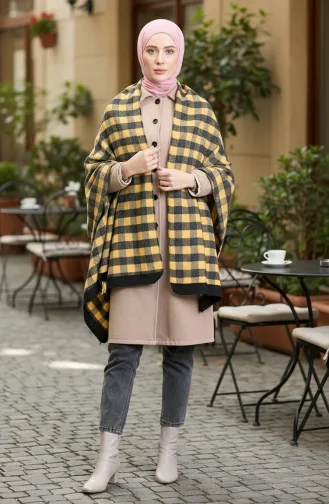 Shoulder Shawl 1080-01 Mustard 1080-01