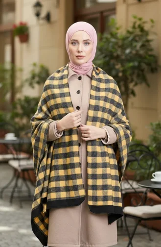 Shoulder Shawl 1080-01 Mustard 1080-01