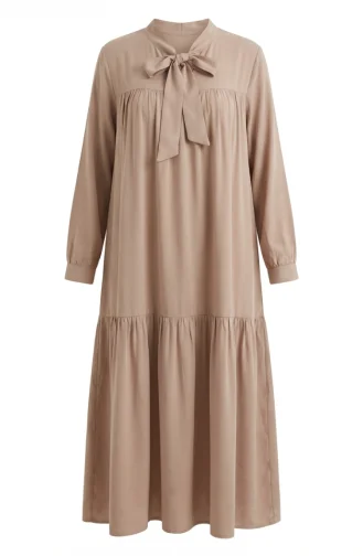 Schleifenkleid 1730-03 Nerz 1730-03