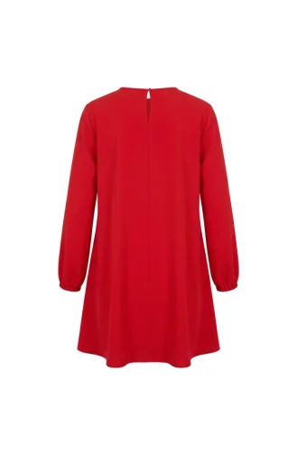 Tunique Boutonnée Sur Le Devant 1822-02 Rouge 1822-02