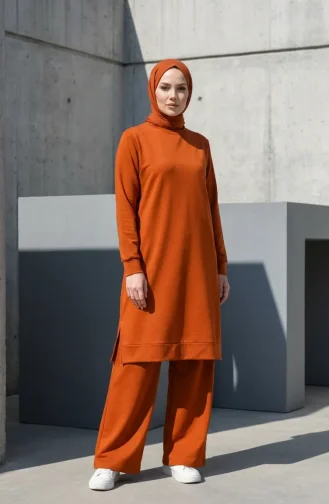 Trainingspak Met Splitdetails 3083-23 Oranje 3083-23