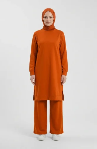 Trainingspak Met Splitdetails 3083-23 Oranje 3083-23