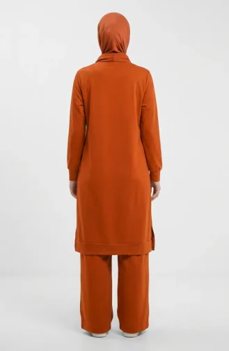 Trainingspak Met Splitdetails 3083-23 Oranje 3083-23