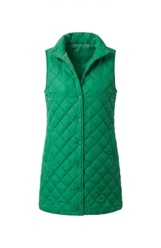 Gewatteerd Vest Met Drukknopen 71150-03 Groen 71150-03