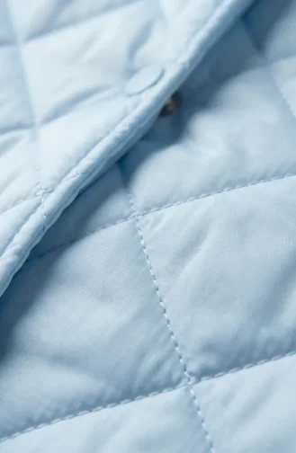 Gewatteerd Vest Met Drukknopen 71150-05 Babyblauw 71150-05