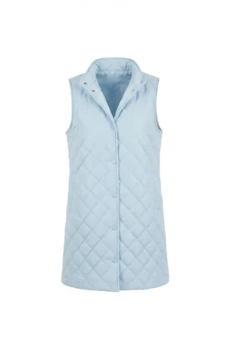 Gewatteerd Vest Met Drukknopen 71150-05 Babyblauw 71150-05