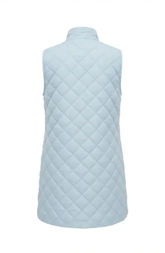 Gewatteerd Vest Met Drukknopen 71150-05 Babyblauw 71150-05