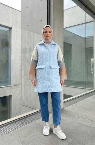 Quilted Vest 71152-02 Baby Blue 71152-02