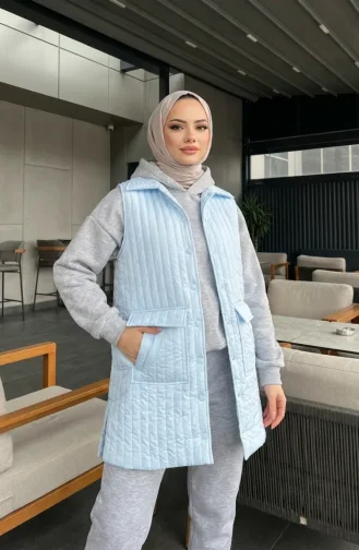 Quilted Vest 71152-02 Baby Blue 71152-02