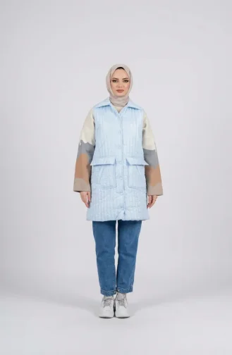 Quilted Vest 71152-02 Baby Blue 71152-02