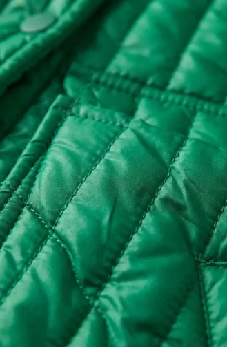 Kapitone Yelek 71152-05 Yeşil