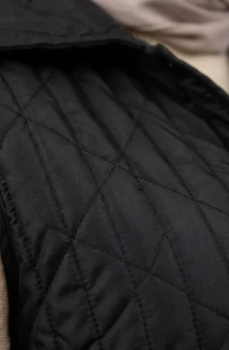 Kapitone Yelek 71152-06 Siyah