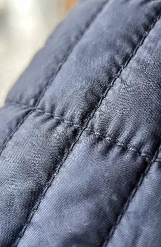 Kapitone Yelek 71152-07 Lacivert