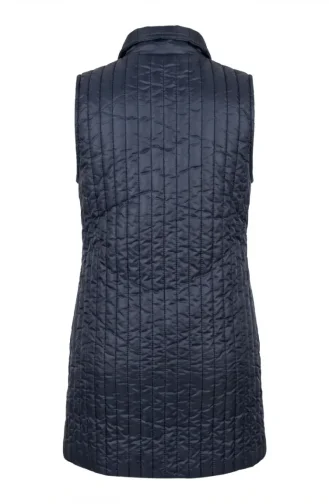 Kapitone Yelek 71152-07 Lacivert