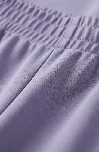 Pantalon à Taille élastique 71125-01 Lilas 71125-01