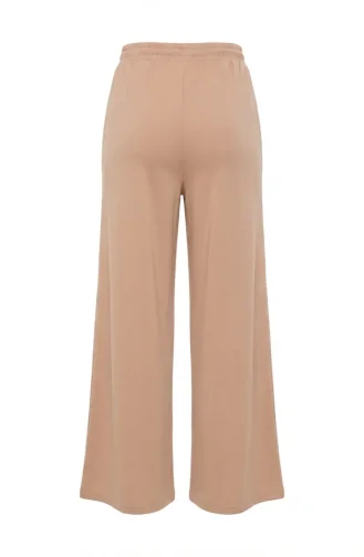 Pantalon à Taille élastique 71126-02 Beige 71126-02