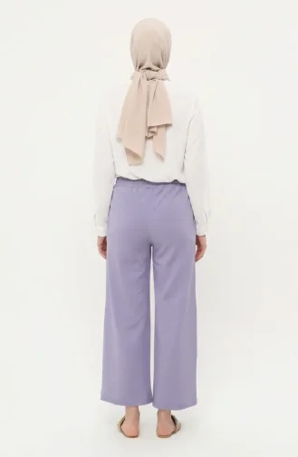 Pantalon à Taille élastique 71126-03 Lilas 71126-03