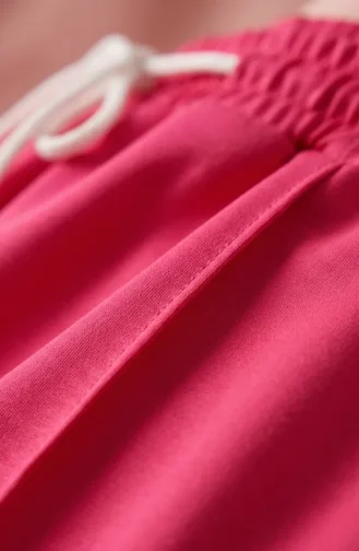 Hose Mit Elastischem Bund 71126-04 Fuchsia 71126-04