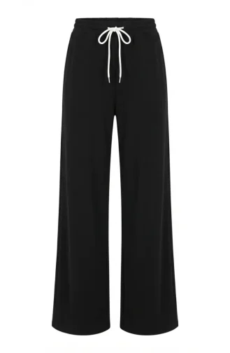 Pantalon à Taille élastique 71126-08 Noir 71126-08