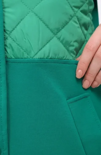 Quilted Two-Piece Set 71000-01 Green 71000-01