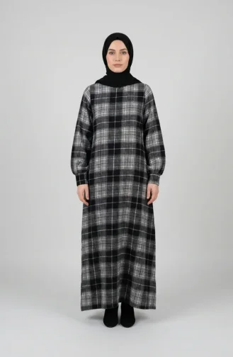 Combinaison D`hiver De Bûcheron à Carreaux 2508-04 Noir 2508-04