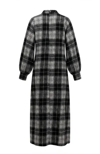 Combinaison D`hiver De Bûcheron à Carreaux 2508-04 Noir 2508-04