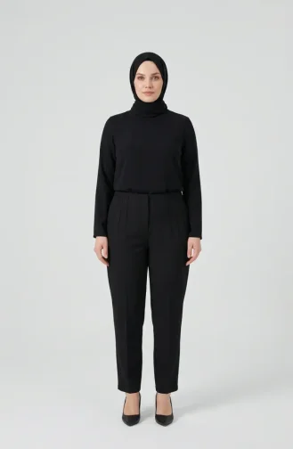 Plus Size Chima Broek 31266-01 Zwart 31266-01