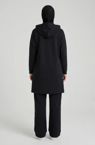 Kapüşonlu Eşofman Takım 71168-04 Lacivert