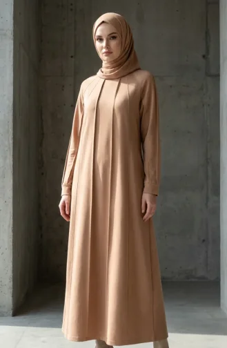 Zweifaden-Sportanzug In Übergröße 12026-01 Beige 12026-01