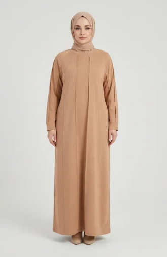 Zweifaden-Sportanzug In Übergröße 12026-01 Beige 12026-01