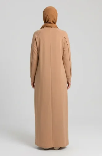 Zweifaden-Sportanzug In Übergröße 12026-01 Beige 12026-01