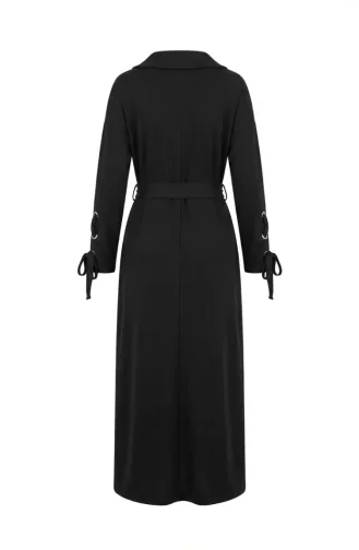 Robe Sport Ceinturée à Boutons-pression 71183-05 Bleu Marine 71183-05