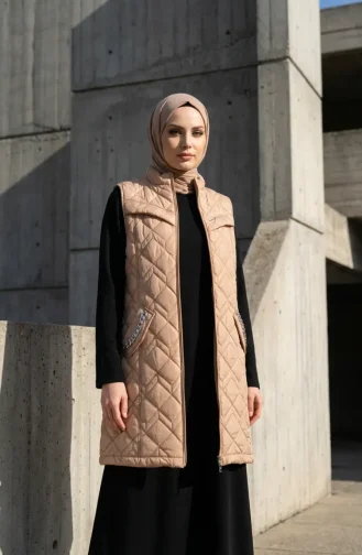 Steppweste 4949-05 Beige 4949-05