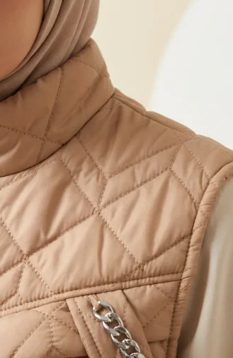 Steppweste 4949-05 Beige 4949-05