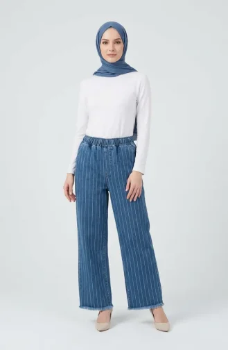 Jeanshose Mit Elastischem Bund 1793A-01 Blau 1793A-01