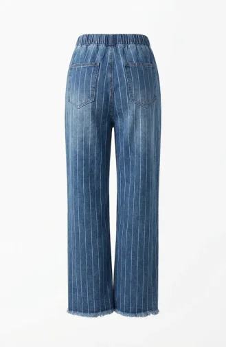 Jeanshose Mit Elastischem Bund 1793A-01 Blau 1793A-01