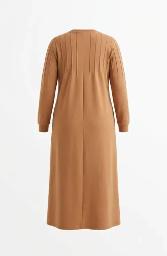 Zweifaden-Sportanzug In Übergröße 12025-01 Beige 12025-01
