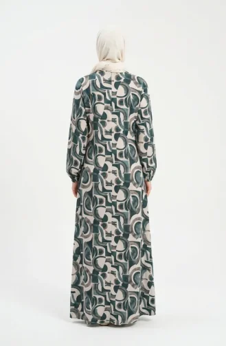 Side-Tie Viscose Prayer Dress 994483F-04 Khaki Mink 994483F-04