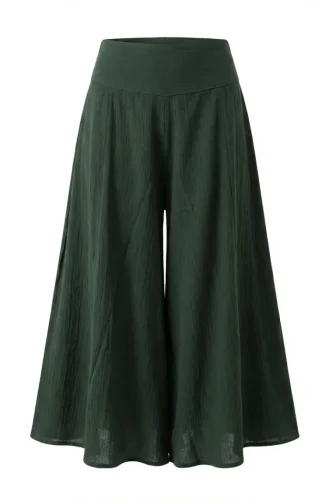 Şile Fabric Trousers Skirt 0500-10 Green 0500-10