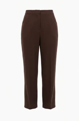 Plus Size Pocket Trousers 4003-08 Brown 4003-08