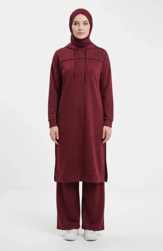 Ensemble Deux Pièces à Capuche Two-Thread 3084-03 Rose 3084-03