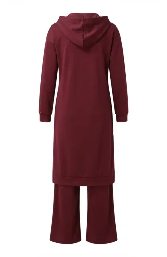 Ensemble Deux Pièces à Capuche Two-Thread 3084-03 Rose 3084-03