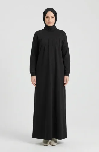 Robe Sport Grande Taille Avec Fermeture éclair Noire Réf. 12024-03 12024-03