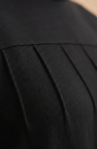 Robe Sport Grande Taille Avec Fermeture éclair Noire Réf. 12024-03 12024-03